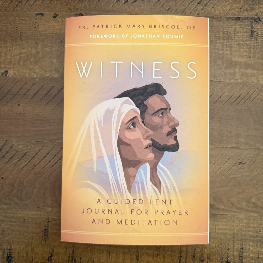 Witness: A Guided Lent Journal for Prayer and Meditation - Fr. Briscoe (NEW)